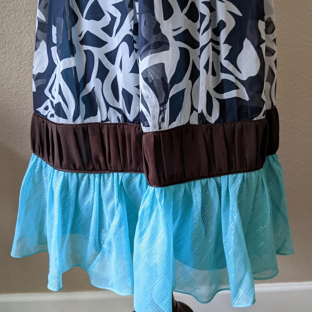 Max & Cleo Multi-Patterned Sundress Size 2 - Picture 3 of 7